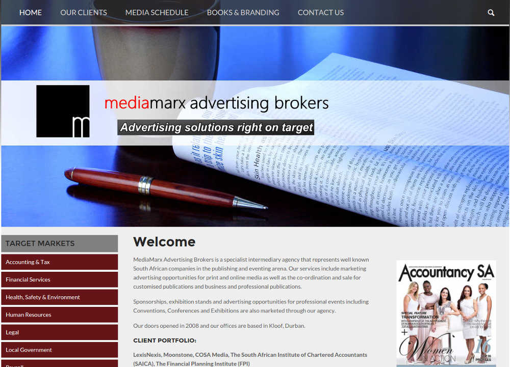 MediaMarx - Corporate Website Development